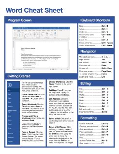 Image result for Custom Guide Cheat Sheets