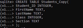 Image result for SQLite How to Rename Table Column