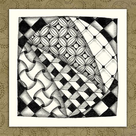 Image result for Zentangle Bales Pattern Examples