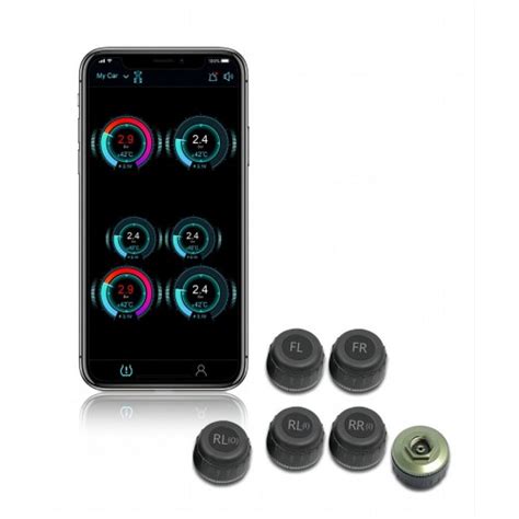 Toradh íomhá ar TPMS Sensor with App