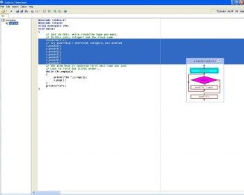 Image result for Stack C++ Flowchart