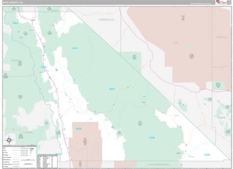 Image result for Zip Code Map Inyo County CA