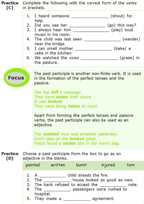 Image result for Verb Forms Class 7 Worksheet