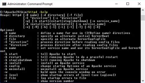 Image result for Apache Update Windows vs Command Line