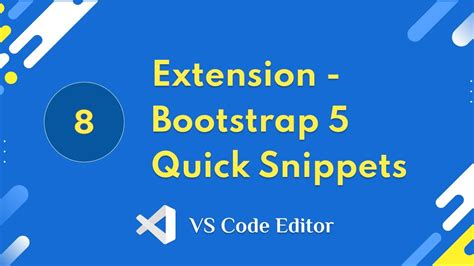Image result for How to Use Bootstrap in vs Code