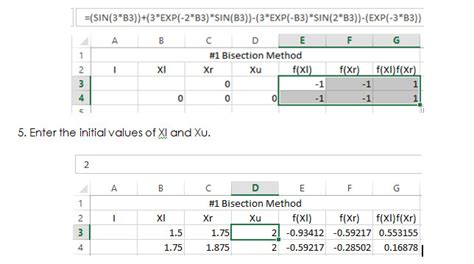 Image result for Use Bisection Method in Three Iterative Steps