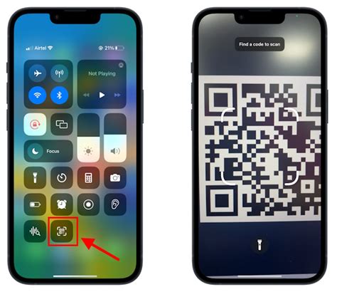 Image result for How to Scan a QR Code with iPhone 12