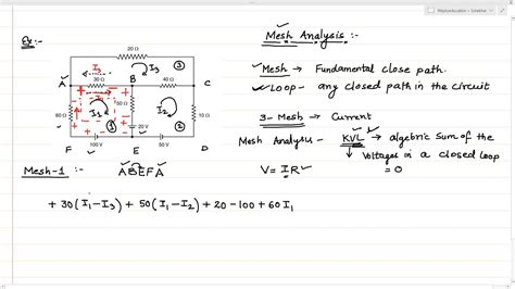 Image result for How to Find Mesh Analysis