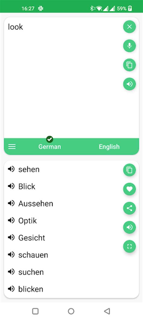 Image result for German to English Translation App