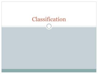 Image result for Classification Slide