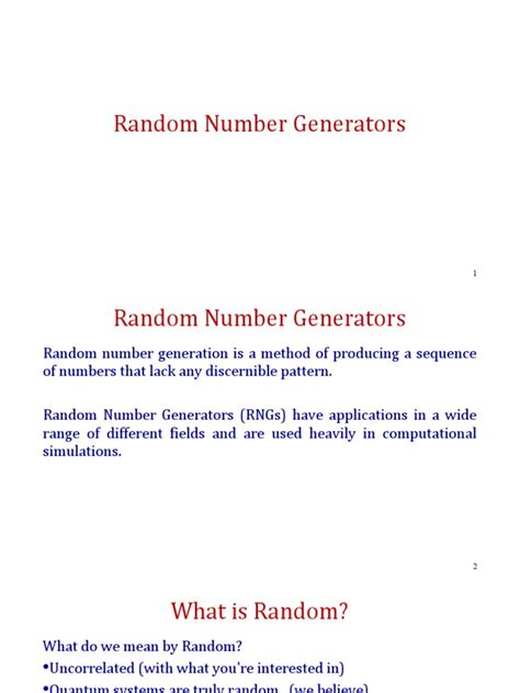 Image result for Randomness of a Random Number Generator