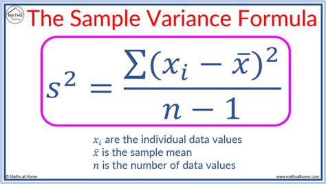 Toradh íomhá ar Variance Definition Probability