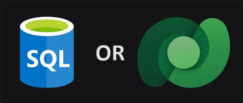 Image result for Azure SQL vs Dataverse