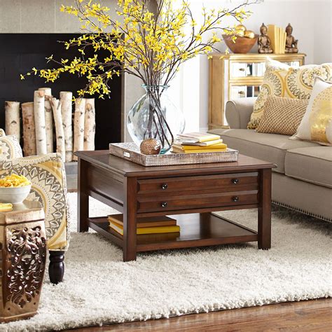 How To Decorate Your Square Coffee Table With Style - Coffee Table Decor