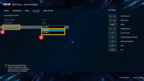 Asus Boot Manager Keys に対する画像結果