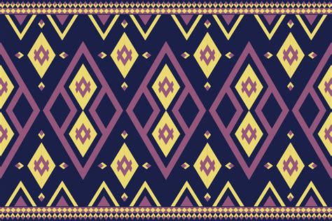 Blue Geometric Pattern Fabric Texture Graphic by LumpangStocker ...