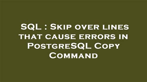 SQL Syntax Skip に対する画像結果