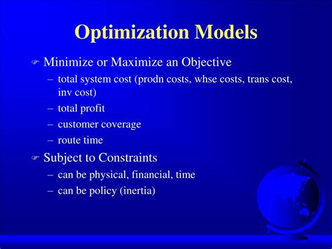 Afbeeldingsresultaten voor Network Optimization Model Outline