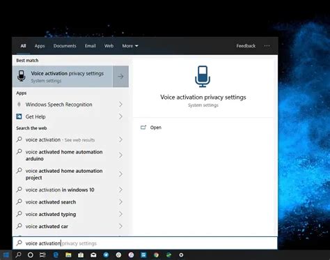 Image result for Setup Cortana for Voice Control
