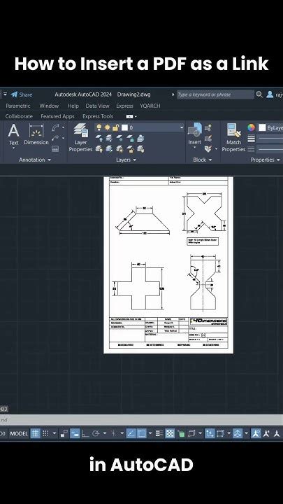 Image result for How to Insert PDF in AutoCAD