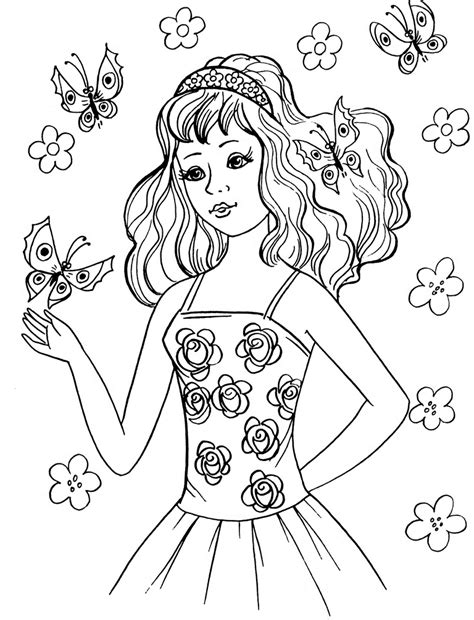 Image result for Coloring Pages for Girls 3-5