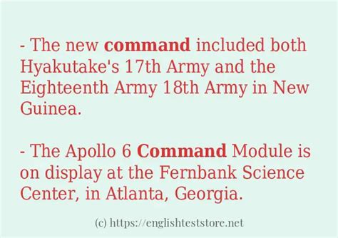 Image result for Command Sentence Examples