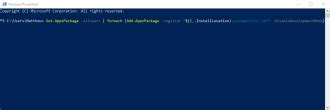 Image result for Remove App Installer Windows 1.0 PowerShell