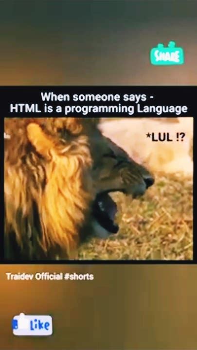Afbeeldingsresultaten voor HTML Is Not a Programming Language