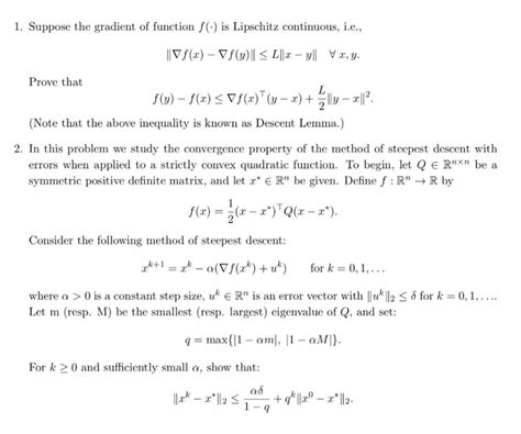 Toradh íomhá ar Gradient of a Function Notes