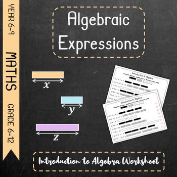 Image result for Introduction to Algebraic Expressions