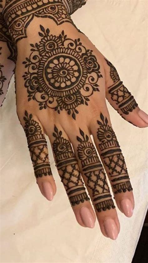 Image result for Mehndi Design Simple Front Hand