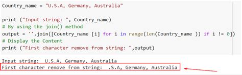 Image result for Python First Character of String