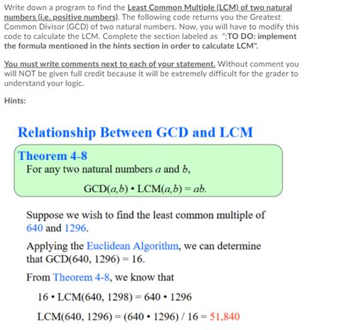 Image result for Algorithm to Find LCM