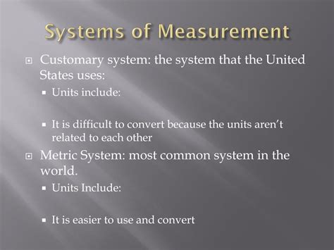 Image result for Systems of Measurement
