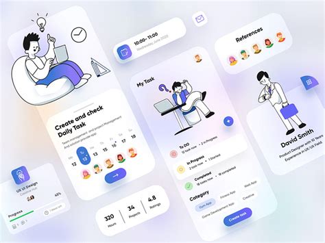 Image result for Choose a Task UI Design