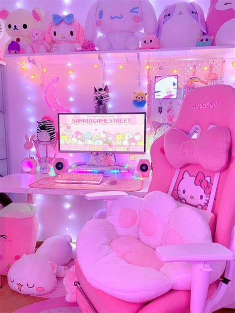Hello Kitty Computer Desk Setup-এর ছবি ফলাফল