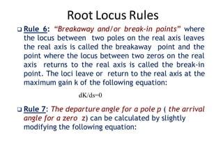 Afbeeldingsresultaten voor Basics of Root Locus