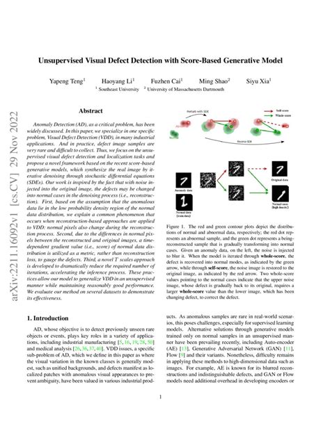 Toradh íomhá ar Visual Defect Detection Graphic