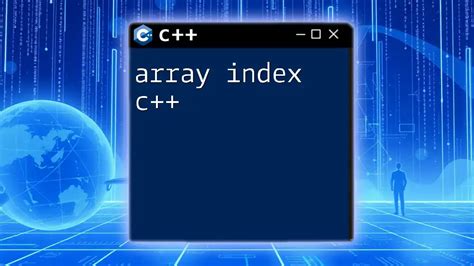 Image result for Array Names C++