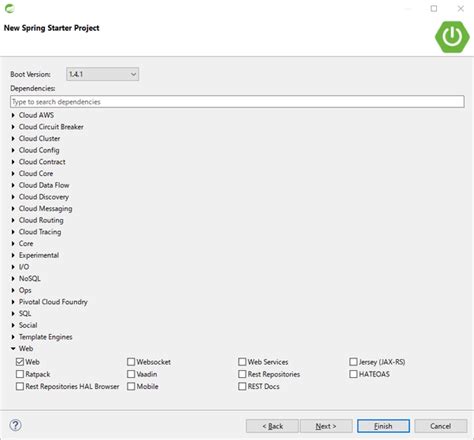 Starter in Spring Boot STS に対する画像結果