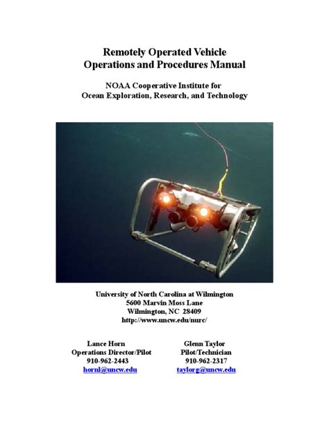 Image result for Work-Class ROV Maintenance Manual PDF