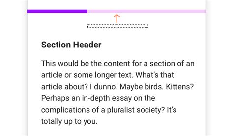 Image result for Indictore Scroll CSS