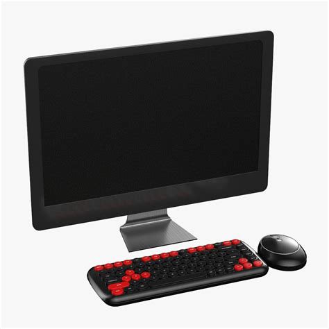 ArtStation - Wireless Pc Set Monitor Keyboard Mouse Gamer Version ...