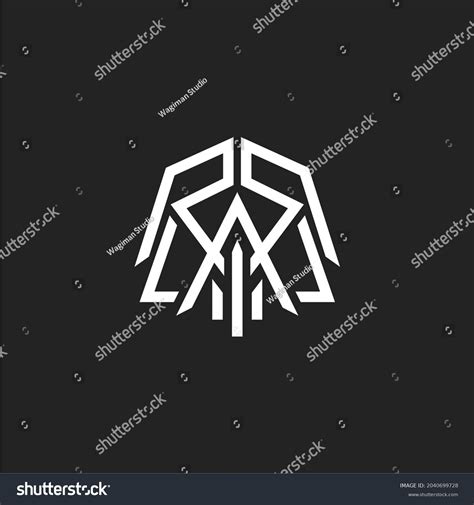 Monogram Abstract Geometric എന്നതിനുള്ള ഇമേജ് ഫലം