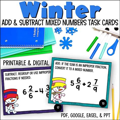 Image result for Adding and Subtracting Task Cards