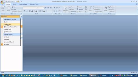 Image result for MS Access Window