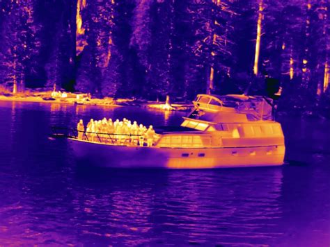 Toradh íomhá ar Long Distance Thermal Imaging Camera