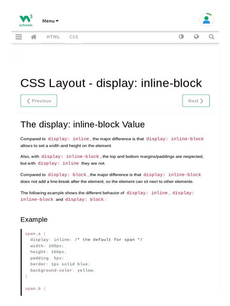 Image result for Inline-Block CSS Text