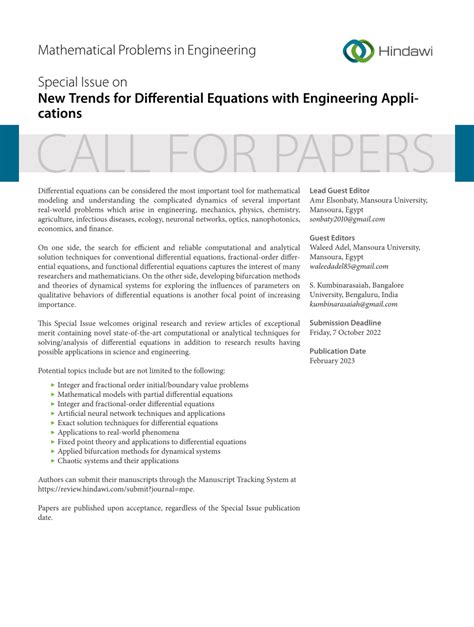 Image result for Mathematical Problems in Engineering