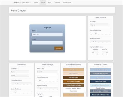 Image result for HTML/CSS Creator